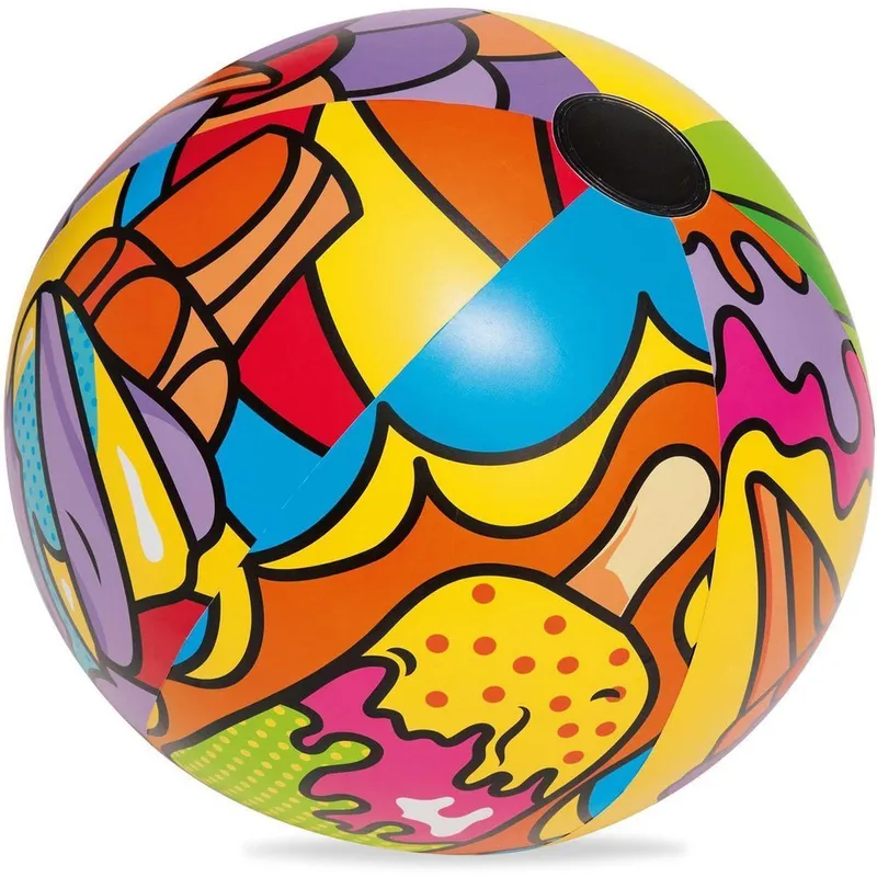 Dmuchana Piłka Plażowa Multikolor 91 cm BESTWAY 31044