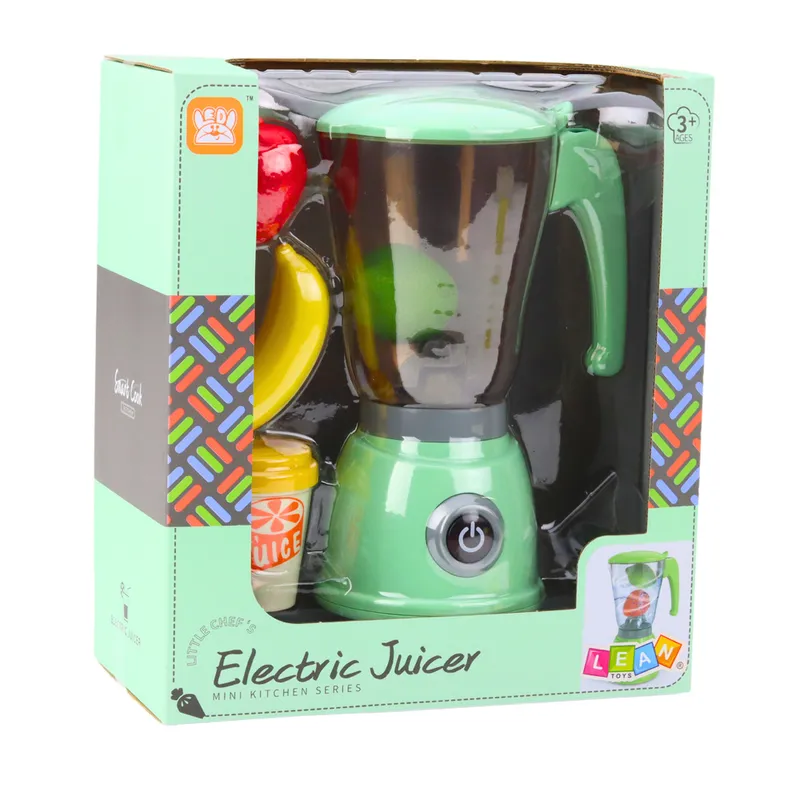 Blender Elektryczny Dla Dzieci Owoce Kubek Światła Dźwięki - Zielony