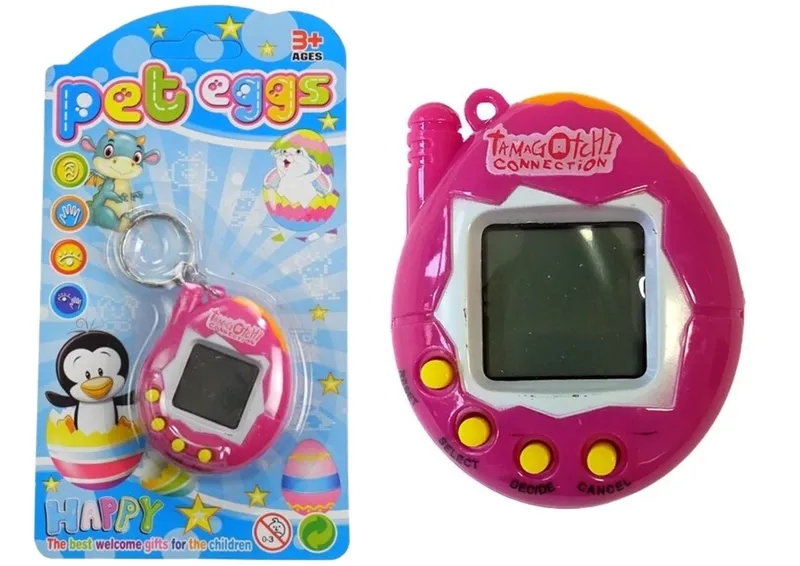 Gra Elektroniczne Zwierzątko TAMAGOTCHI - Różowe