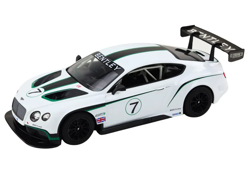 Auto Sportowe RC 1:14 Bentley Continental GT3 - Biały
