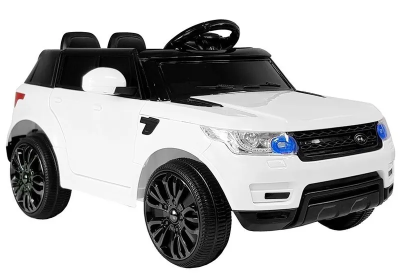 Auto Na Akumulator HL1638 Dla Dzieci Pilot MP3 Światło LED - Biały