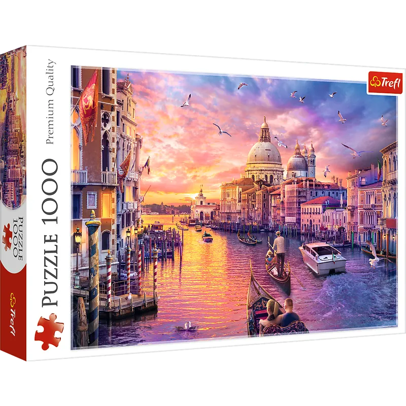 Puzzle - 1000 - Uroki Wenecji - TREFL 10926