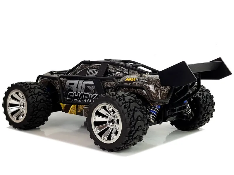 Auto Off-Road Zdalnie Sterowane Brązowo- 2.4G 1:18 35 km/h Kontrola Prędkości - Żółty