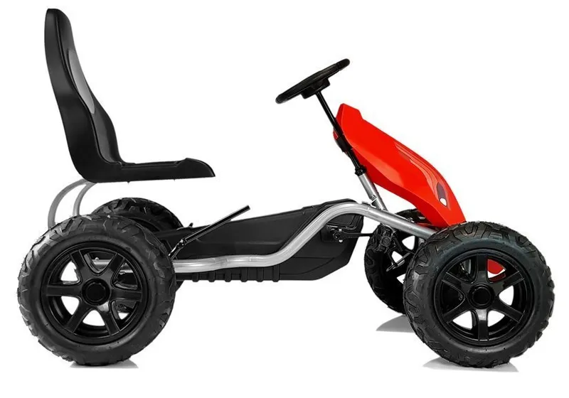 Gokart Na Pedały B012 Pompowane Koła - Czerwony