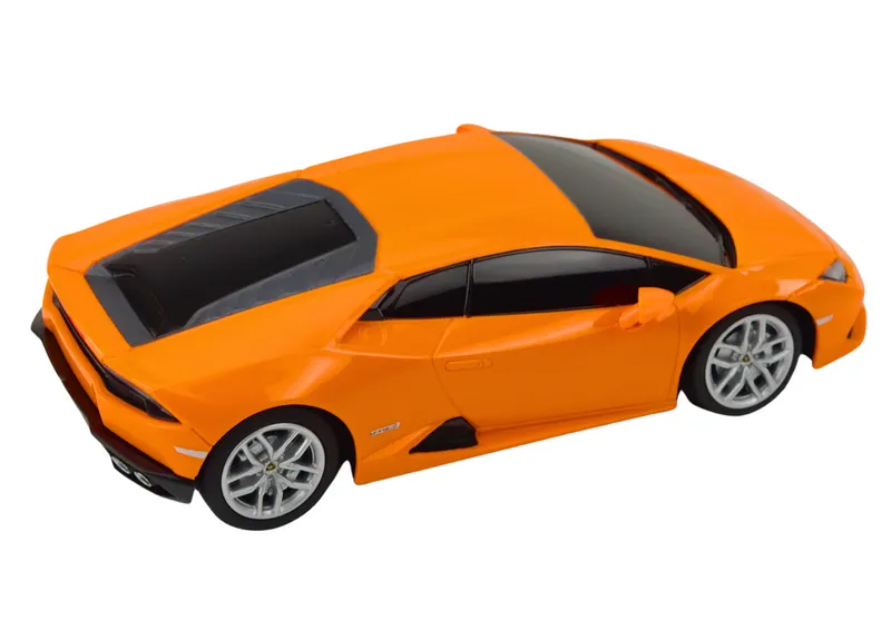 Auto R/C LAMBORGHINI Huracan 1:24 Rastar - Pomarańczowy