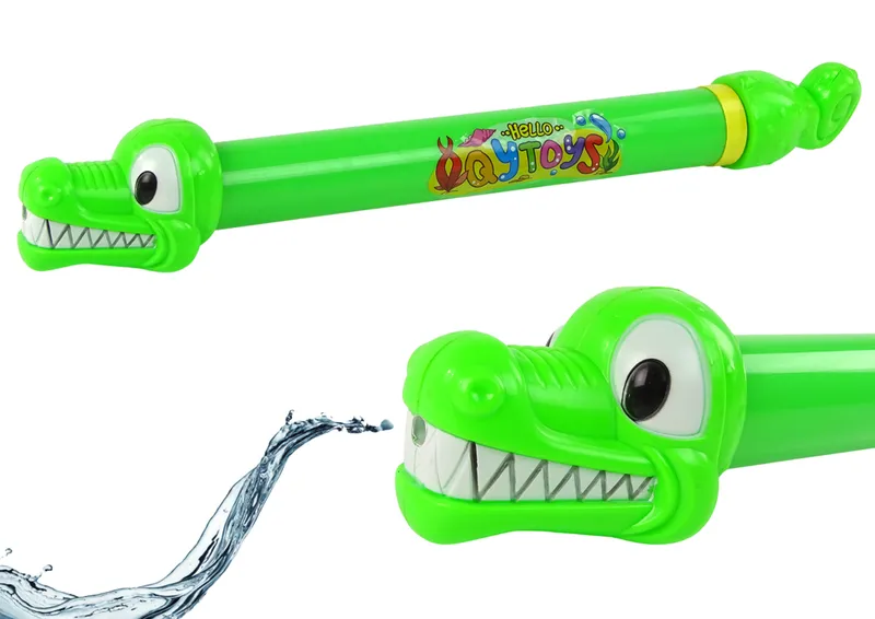 Pistolet Na Wodę Krokodyl 45 cm Ogród - Zielony