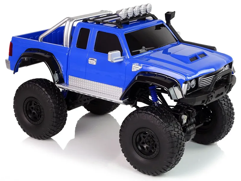 Auto Off- Road R/C 2.4G Climbing Car 1:8 Niebieskie 4X4