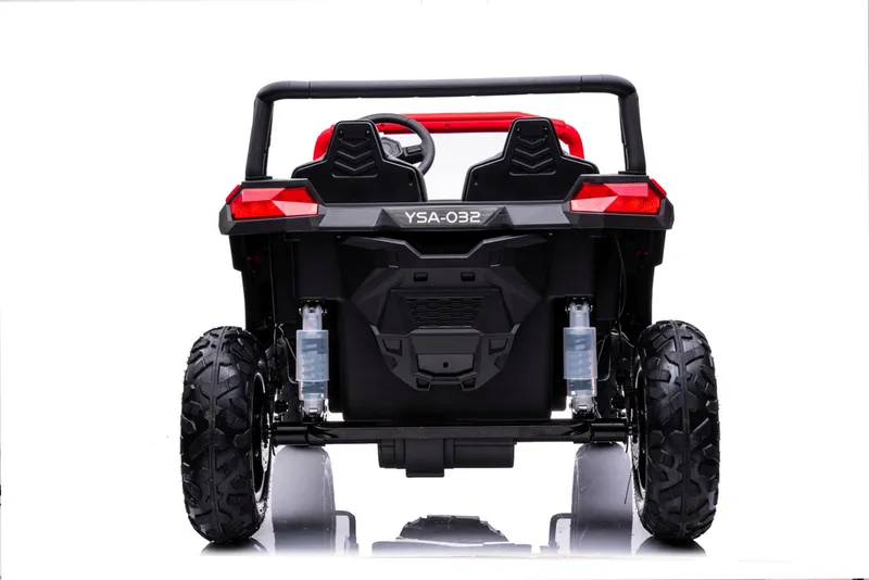Auto Na Akumulator Buggy STRONG A032 Światła LED MP4 - Czerwony