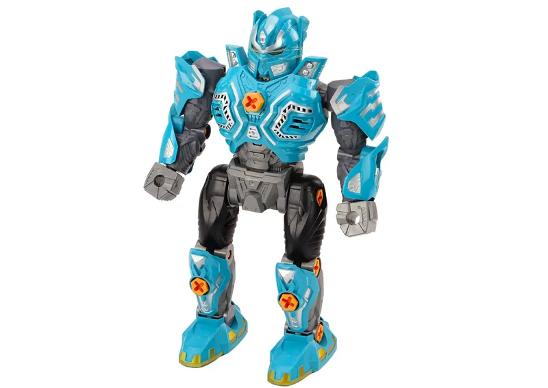 Robot Do Skręcania Broń Wiertarka Śrubokręt Światła Dźwięk - Turkusowy