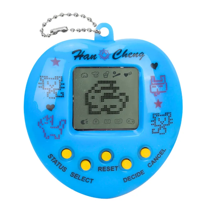TAMAGOTCHI Gra Elektroniczna Wirtualne Zwierzątko Jajko Smycz
