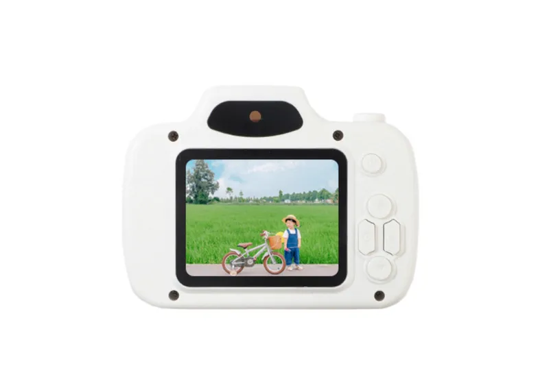Aparat Dla Dzieci Zdjęcia Nagrywanie Gry Karta Pamięci 64GB - Biały