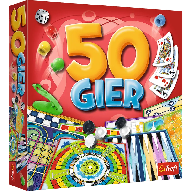Zestaw Gier Kalejdoskop 50 Gier TREFL 02116