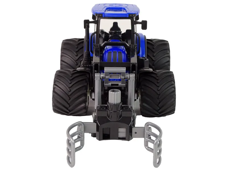 Traktor Zdalnie Sterowany Z Chwytnikiem - Niebieski