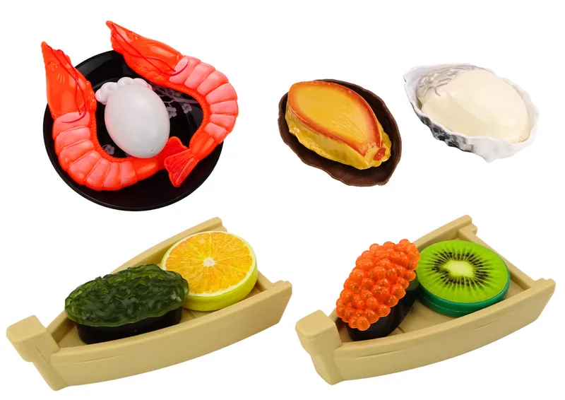 Zestaw Zabawkowy Do Sushi Akcesoria Krewetki Dla Dzieci 24 Ele