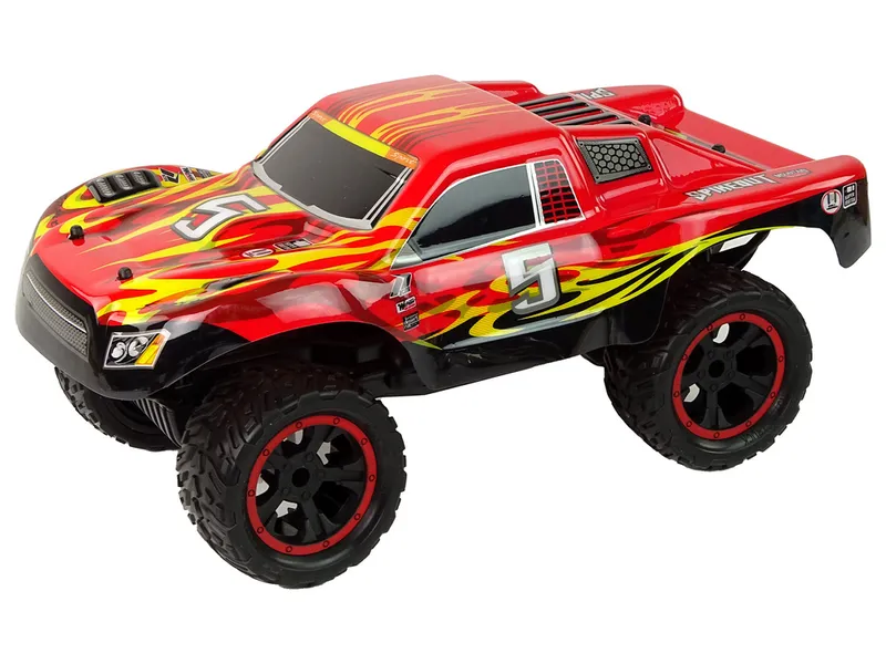 Samochód Terenowy Zdalnie Sterowany R/C 1:12 20 km/h - Czerwony