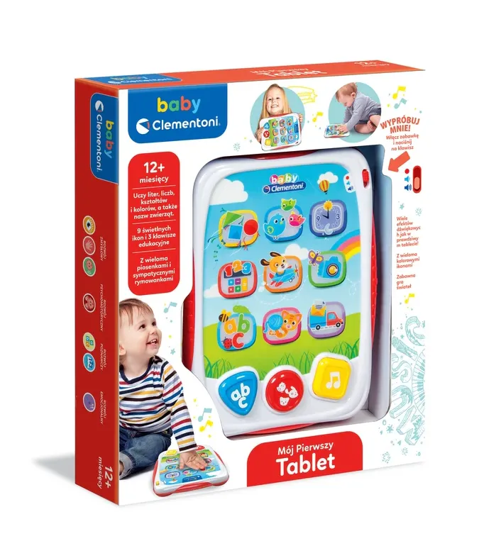 Mój Pierwszy Tablet Język Polski CLEMENTONI 60956