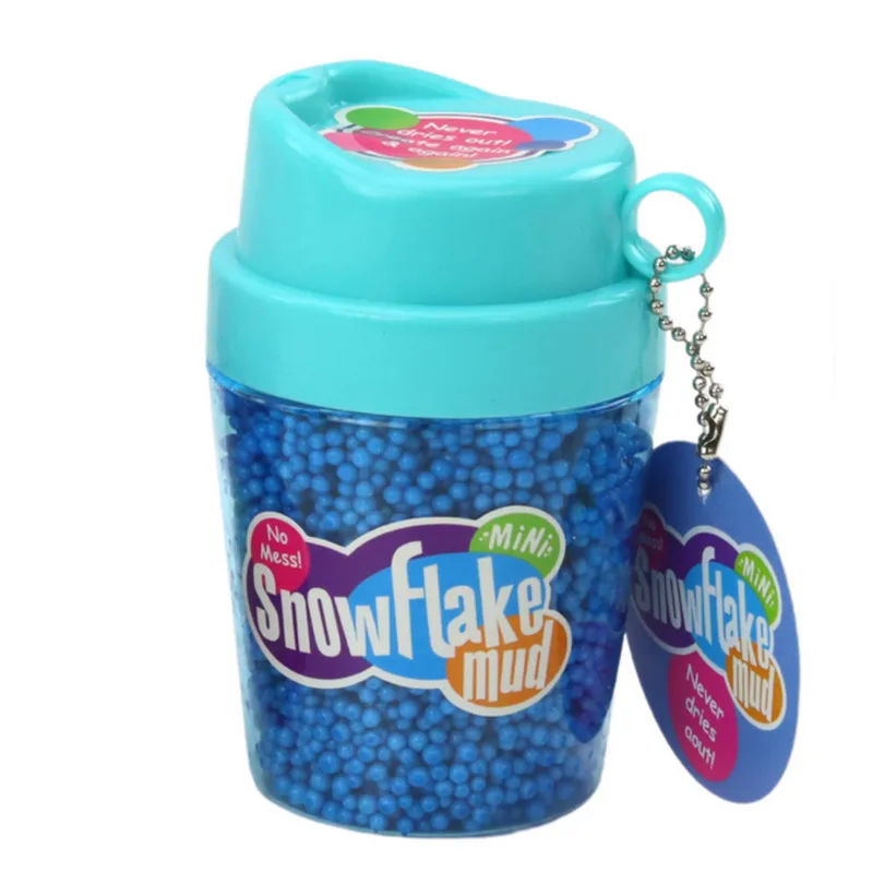 Squishy Kulki Styropianowe Masa W Kubeczku - Niebieski