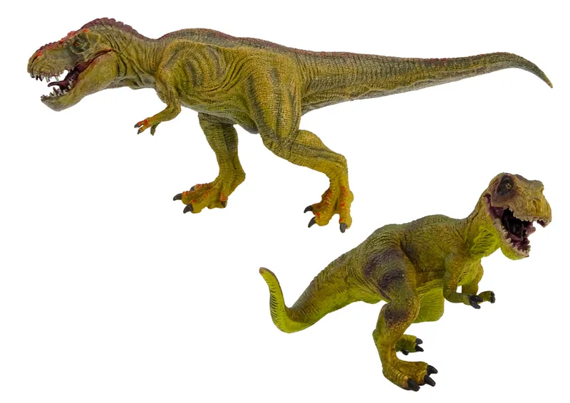 Zestaw Figurki Dinozaurów Tyranozaur Z Małym Realistyczne 2 el