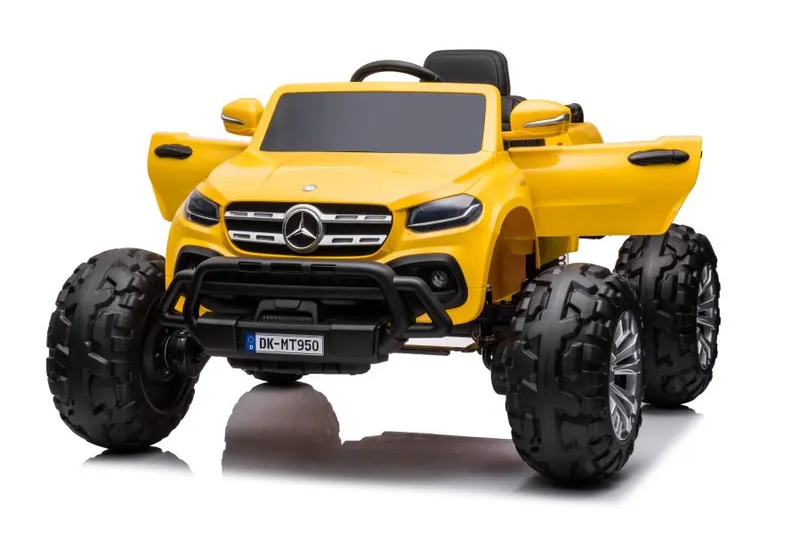 Auto Na Akumulator MERCEDES DK-MT950 4X4 Lakierowany - Złoto-Żółty