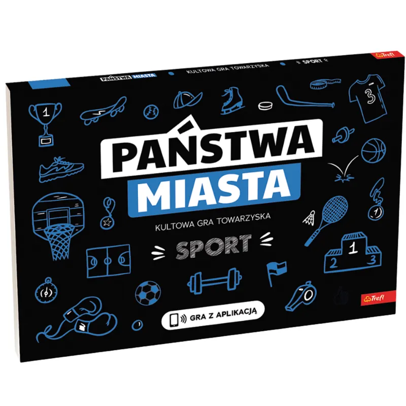 Kultowa Gra Towarzyska Państwa-Miasta Sport TREFL 30067