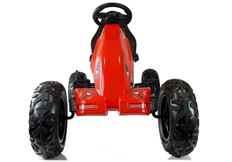 Gokart Na Pedały B012 Pompowane Koła - Czerwony