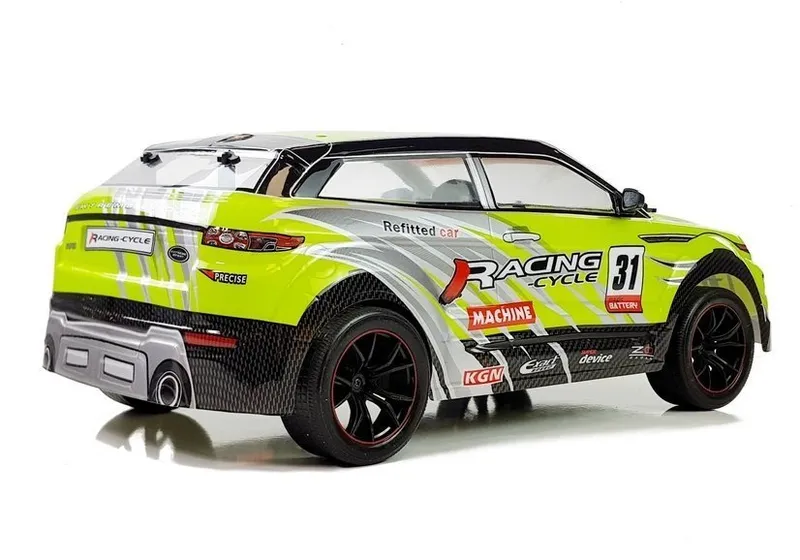 Zdalnie Sterowane Autko Rajdowe 1:10 R/C - Zielone