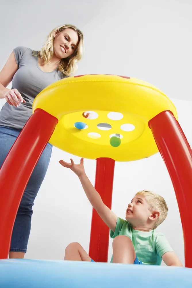 Dmuchany Basen Brodzik Z Daszkiem FISHER-PRICE BESTWAY 93541