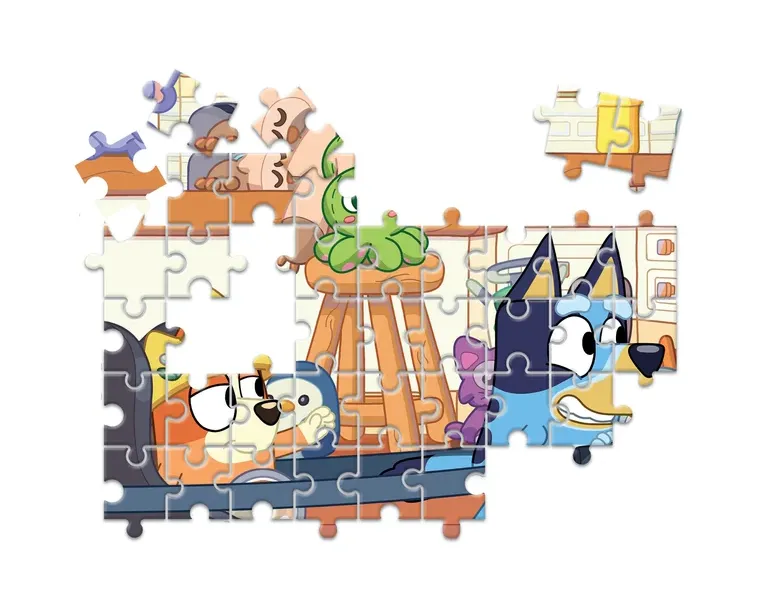 Zestaw Edukacyjny Puzzle Memo Klocki BLUEY CLEMENTONI 18320