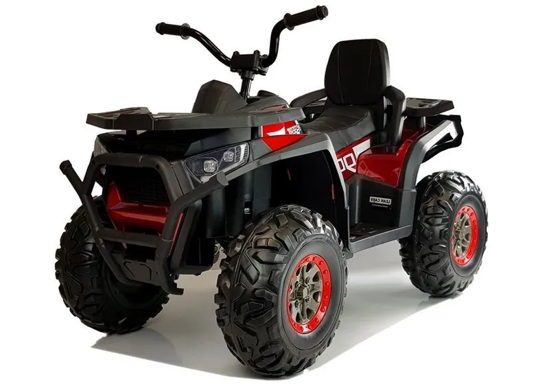 Quad Na Akumulator XMX607 Światła LED MP3 Lakier - Czerwony