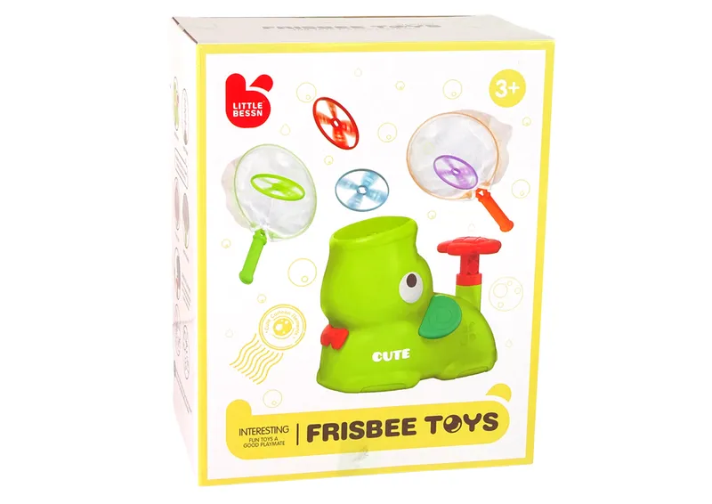 Gra Zręcznościowa Złap Frisbee Słoń Katapulta - Zielony