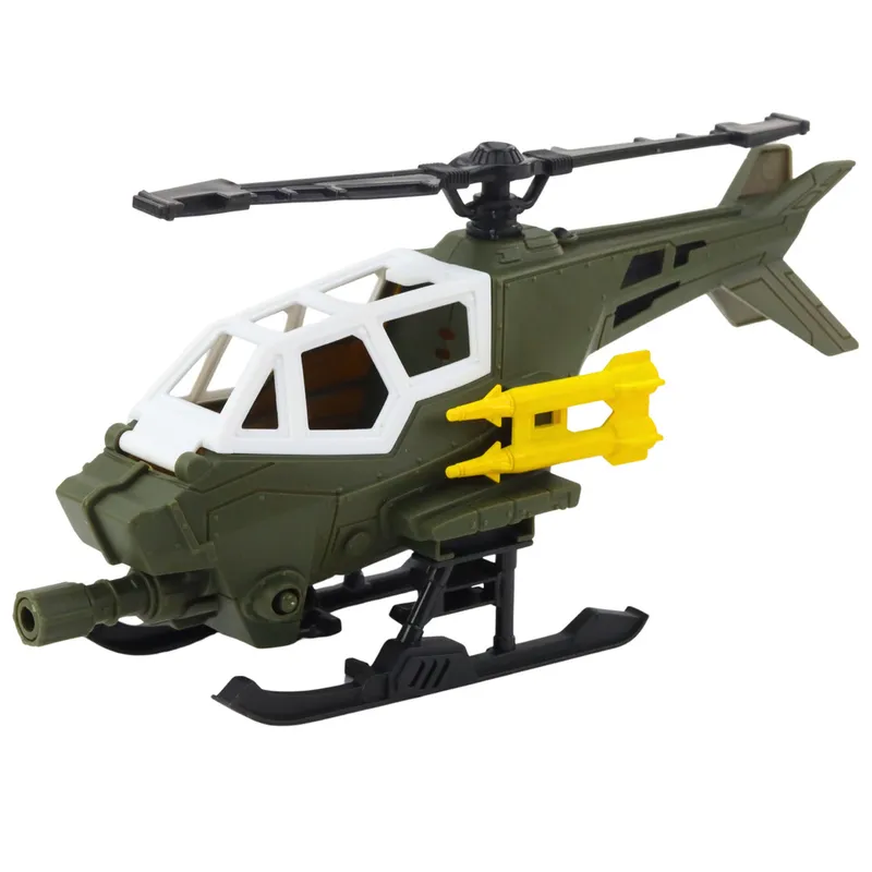 Zestaw Militarny Helikopter Wojskowy Figurka Żołnierza Broń