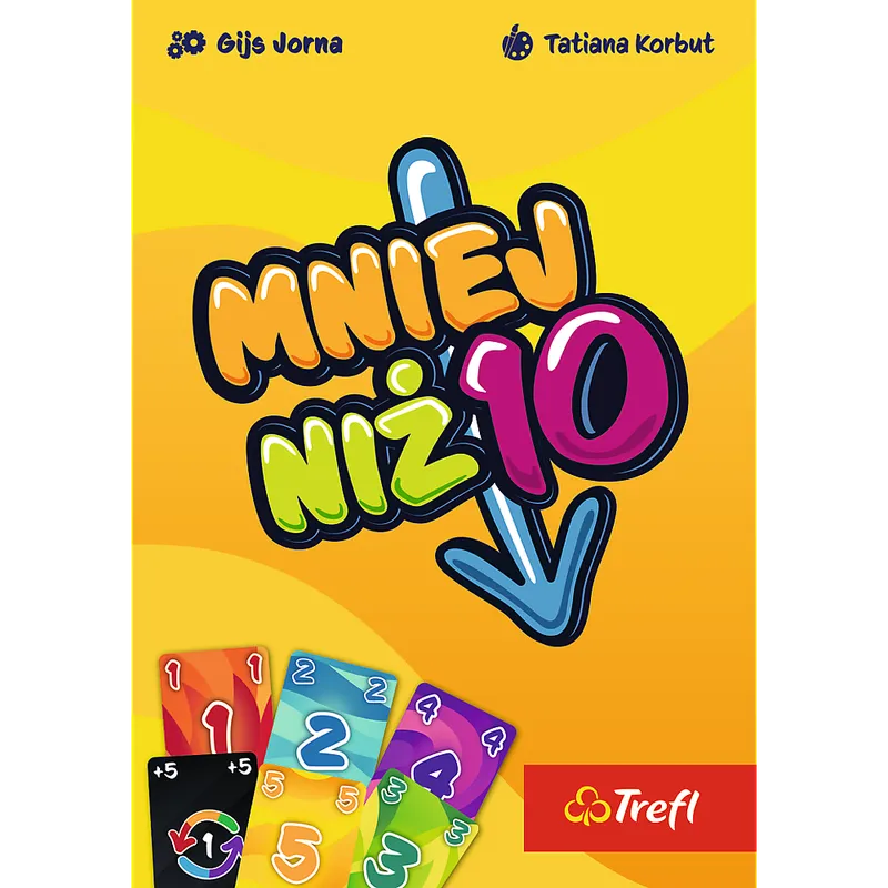 Gra Karciana Mniej Niż 10 TREFL 02880