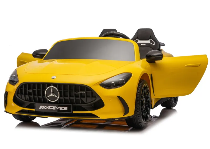 Auto Na Akumulator MERCEDES GT63 AMG DK-GT63 24V LCD - Żółty