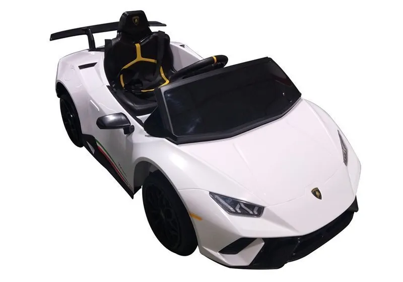 Auto Na Akumulator LAMBORGHINI Huracan Pilot Światła LED MP3 - Białe