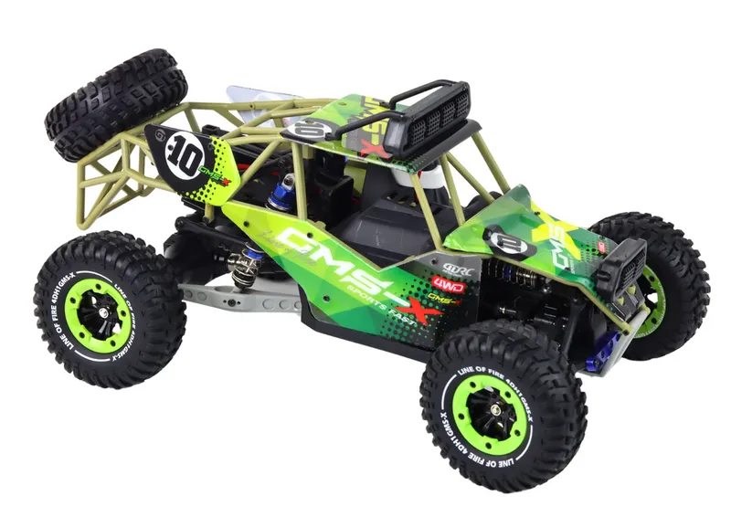 Samochód Off-Road Zdalnie Sterowany 4D-H1 Auto RC Terenowe 4X4 - Zielony