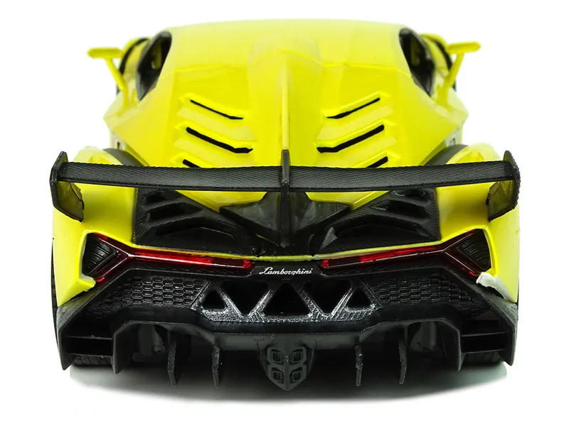 Auto Zdalnie Sterowane LAMBORGHINI Veneno 2,4 g Pilot Kierownica Dźwięk Światła - Żółte