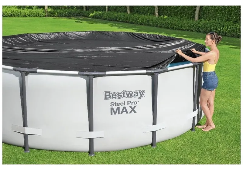 Pokrywa Do Basenu Stelażowego 305 cm BESTWAY 58036