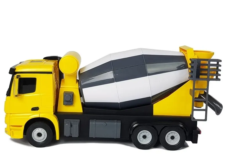 Auto R/C MERCEDES-Benz Arocs Rastar 1:14 Na Pilota - Żółte