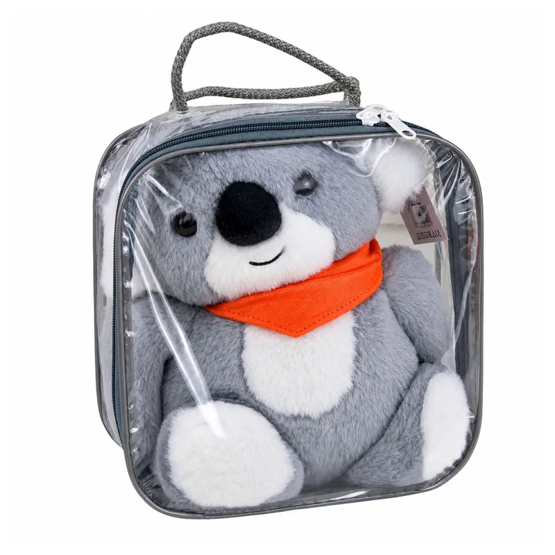 Miś Koala Pluszak Obciążeniowy Terapeutyczny Maskotka 1.3 kg 35 cm - Szary