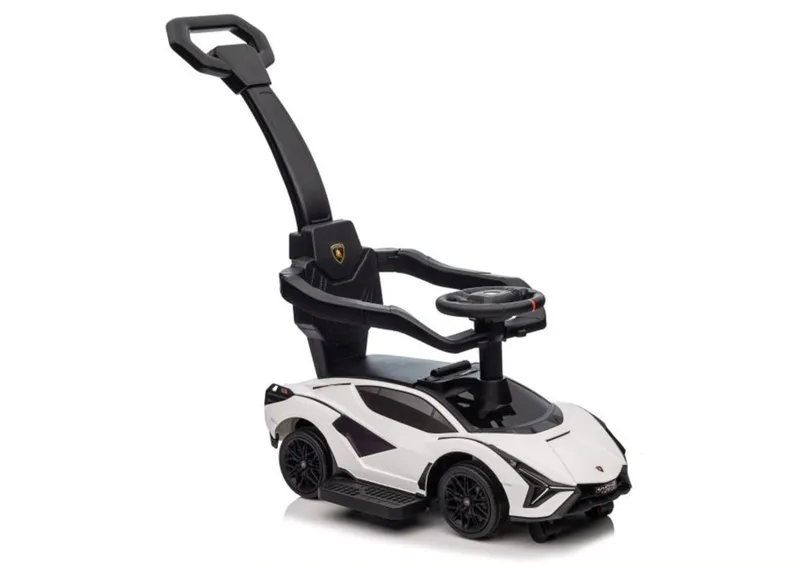 Jeździk Z Pchaczem LAMBORGHINI QLS-996T - Biały