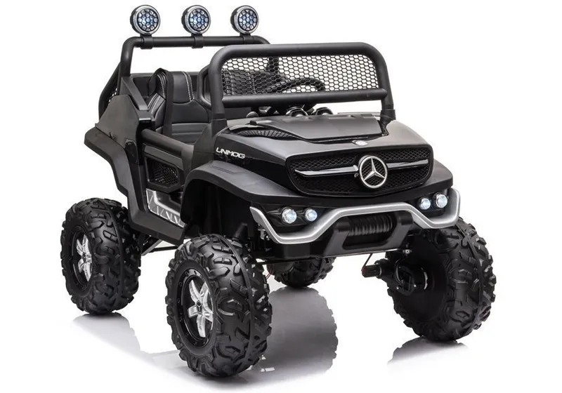 Pojazd Na Akumulator MERCEDES Unimog S - Czarny