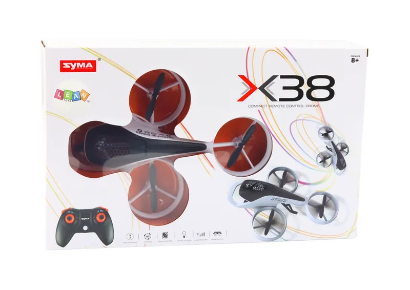 Zdalnie Sterowany Dron RC X38 SYMA - Biały