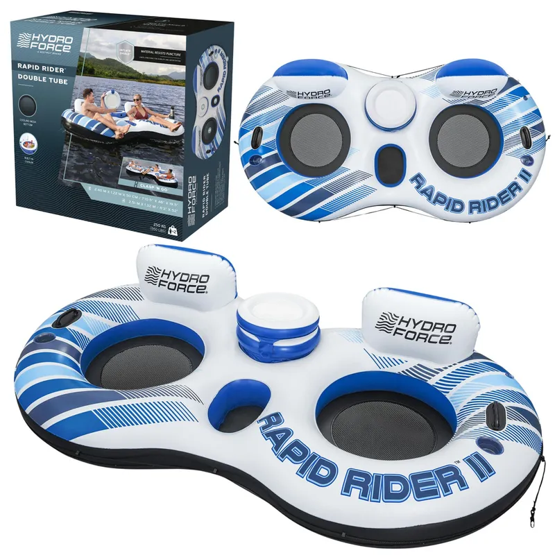 Materac Dmuchany 2 Osobowy Z Chłodziarką Rapid Rider II BESTWAY 43113