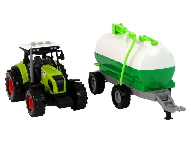 Traktor Dla Dzieci Z Przyczepką Cysterna Autko Farma