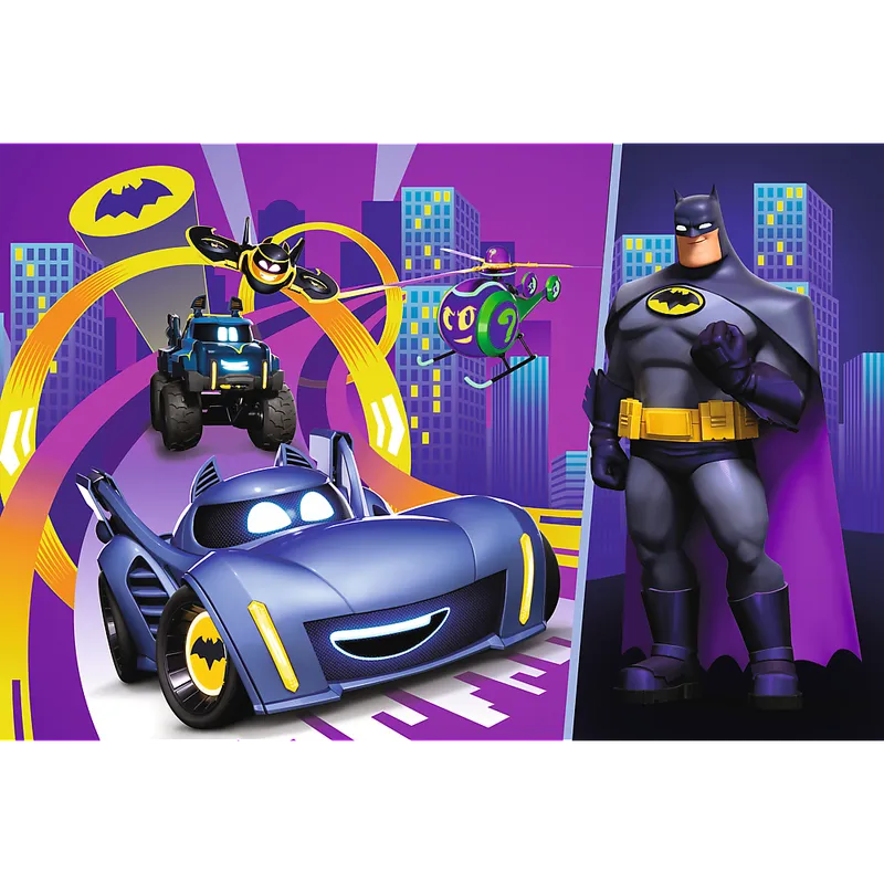 Puzzle - 60 - Batman I Jego Pojazdy - TREFL 17400