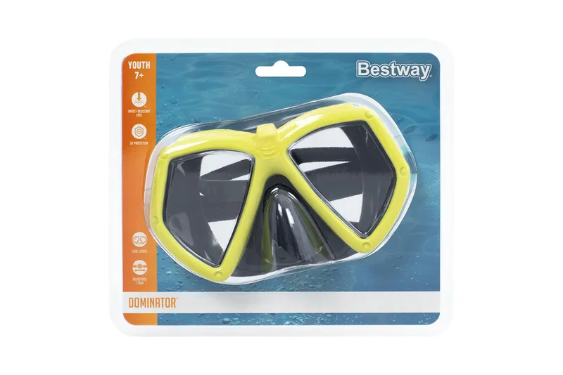 Maska Okulary Do Pływania BESTWAY 22040 - Żółte