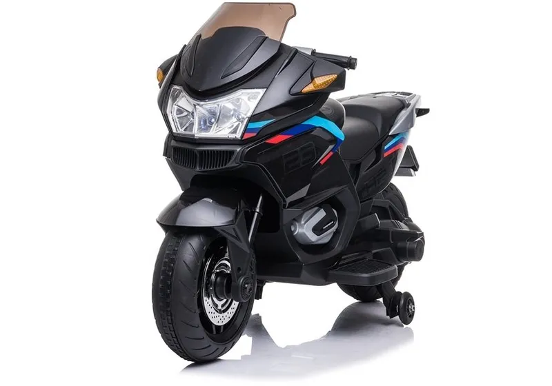 Motor Na Akumulator Ścigacz Dla Dzieci XMX609 MP3 Światła LED - Czarny