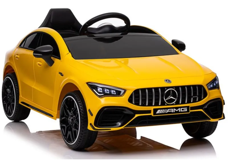 Auto Na Akumulator MERCEDES CLA 45S AMG 4X4 - Żółty
