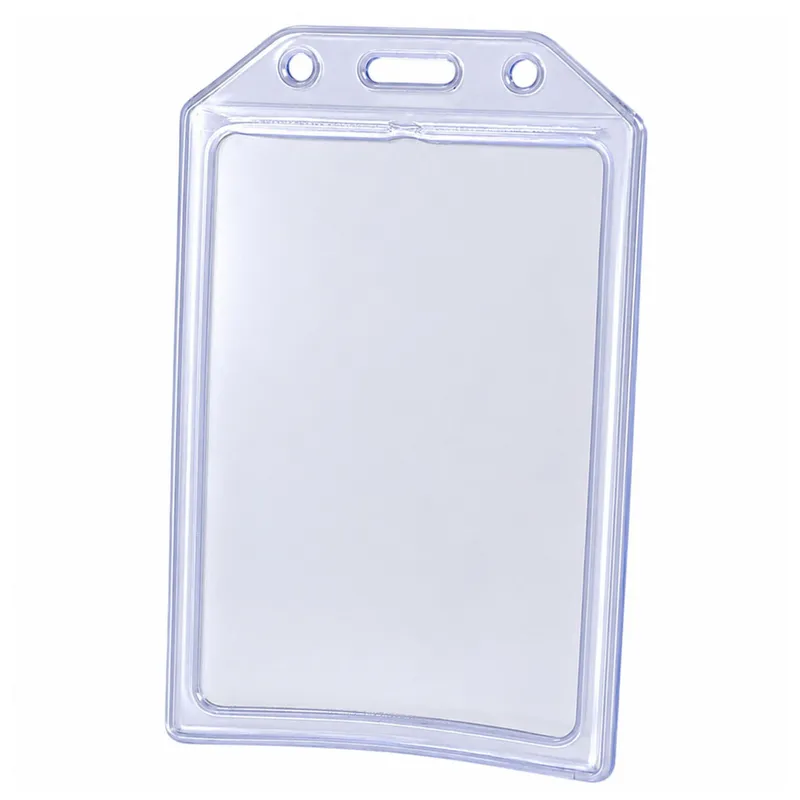 Etui Na Identyfikator Kartę Legitymację Przeźroczyste Pionowe 10,5 x 6 cm