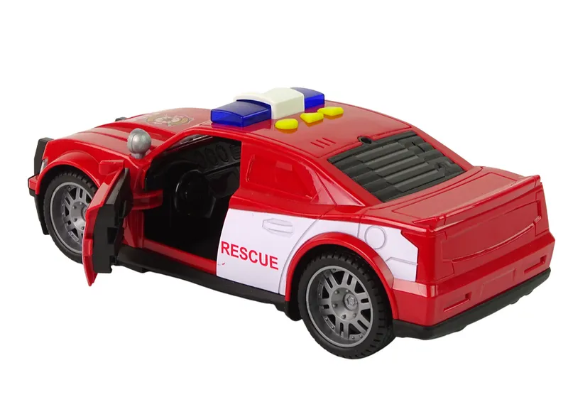 Auto Straż Pożarna 1:14 Światła Dźwięki - Czerwone